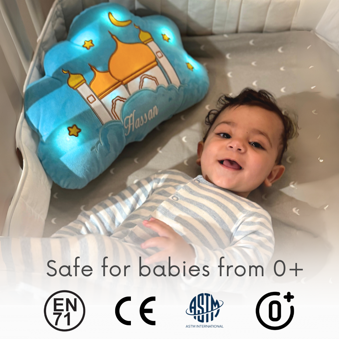 Sky Mosque - Personalized Soothe & Talking Quran Pillow
