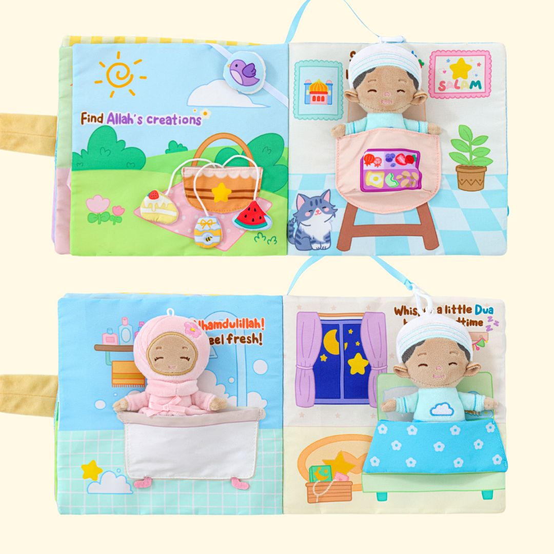 Ma poupée Abaya - Poupée Coran parlante personnalisée