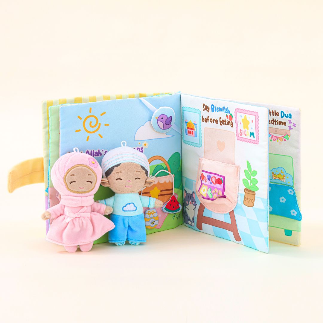 Ma poupée Abaya - Poupée Coran parlante personnalisée