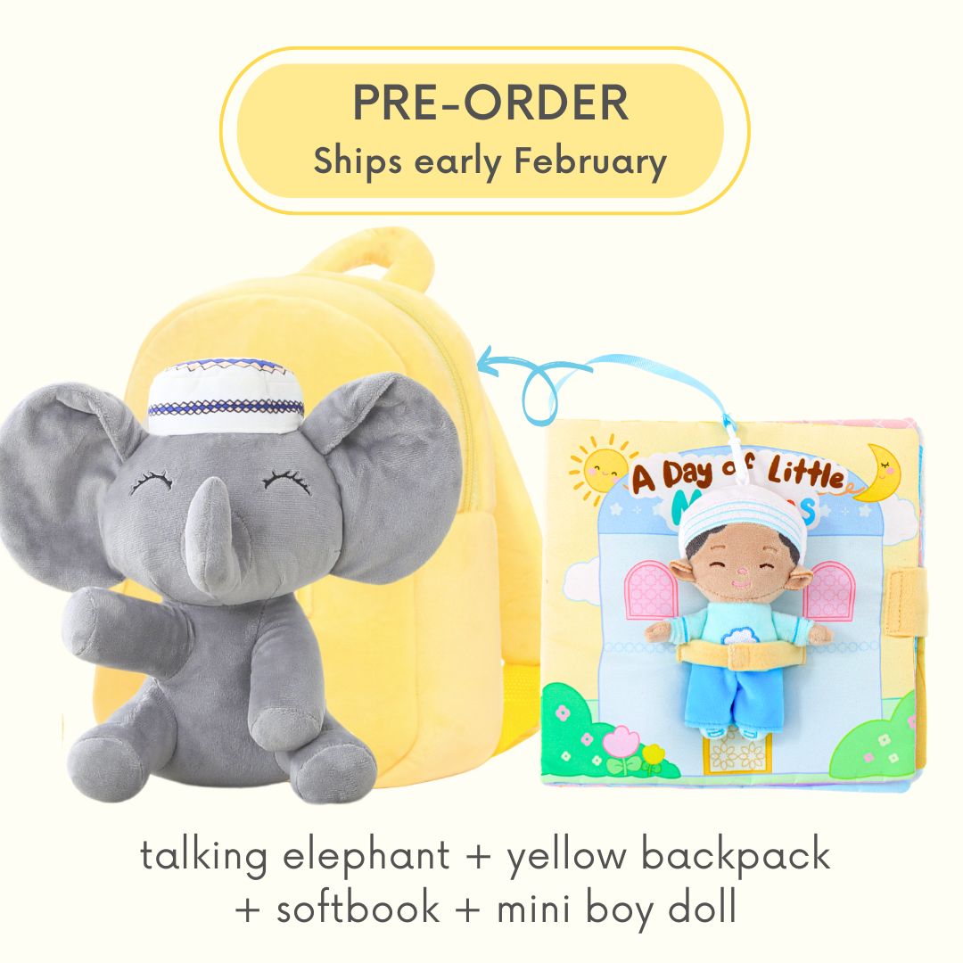 Ma poupée Abaya - Poupée Coran parlante personnalisée