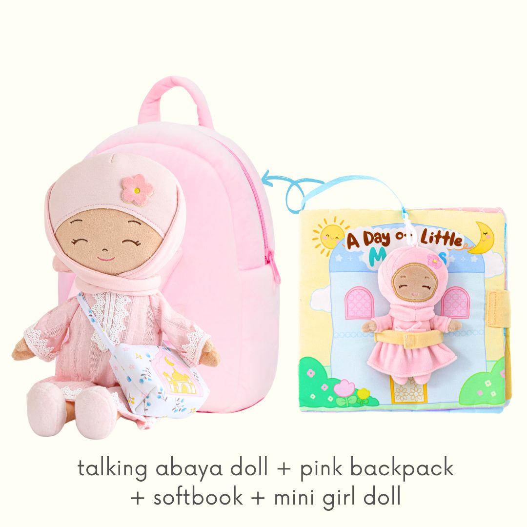 Ma poupée Abaya - Poupée Coran parlante personnalisée